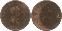 Großbritannien 1/2 Penny George III., 1760 - 1820 -