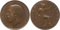 Großbritannien 1 Penny George V., 1910 - 1936 -