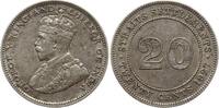 Malaysia Straits Settlements 20 Cents George V., 1910 - 1936 -