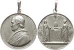 Vatikan Tragbare Zinnmedaille Pius IX., 1846 - 1878, v. Allen & Moore bei Weiss, Birmingham, auf seine Wahl -