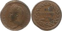 Monaco, Fürstentum Decime Honoré V., 1819 - 1841 -