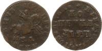 Russland 1 Kopeke Peter I., 1689 - 1725, Moskau, Kadashevsky Münzhof -