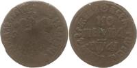 Russland 1 Kopeke Peter I., 1689 - 1725, Moskau, Naberezhny Münzhof -