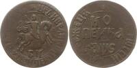 Russland 1 Kopeke Peter I., 1689 - 1725, Moskau, Naberezhny Münzhof -