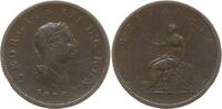 Großbritannien 1/2 Penny George III., 1760 - 1820 -
