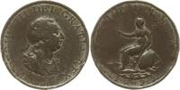 Großbritannien 1/2 Penny George III., 1760 - 1820 -