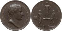 Frankreich, Consulat Eisengussmedaille Napoleon I., von Jeuffreu, Droz und Denon, auf seine Krönung, zeitgen. Guss -