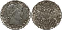Deutschland 1/4 Dollar (Barber Quarter) Philadelphia -