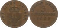 Preußen, Königreich 3 Pfennig Friedrich Wilhelm IV., 1840 - 1861 -