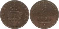 Preußen, Königreich 3 Pfennig Friedrich Wilhelm IV., 1840 - 1861 -