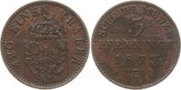 Preußen, Königreich 3 Pfennig Wilhelm I., 1861 - 1888 -