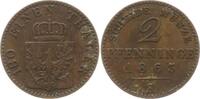 Preußen, Königreich 2 Pfennig Wilhelm I., 1861 - 1888 -