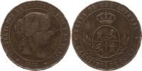 Spanien, Königreich 5 Centimos de Escudo 1866 Isabel II., 1833 - 1868, B... 209.18 元 含税 ＋  83.67 元 运费