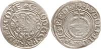 Pfalz-Veldenz Halbbatzen (2 Kreuzer) mit Titel Rudolf II., Pfalzburg, Georg Johann, 1544 - 1592 -
