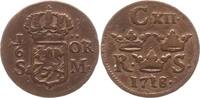 Schweden, Königreich 1/6 Öre Karl XII., 1697 - 1718 -