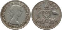 Australien 6 Pence Elisabeth II., 1952 - 2022 -