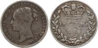 Großbritannien 3 Pence Victoria, 1837 - 1901 -