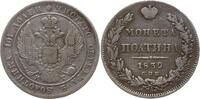 Russland, Kaiserreich Poltina (1/2 Rubel) Nikolaus I., 1825 - 1855, St. Petersburg -