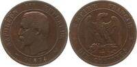 Frankreich, Kaiserreich 10 Centimes Napoleon III., 1852 - 1870, Lille -