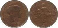 Frankreich, 3. Republik 5 Centimes 1916 Typ Dupuis Schön - sehr schön 16.73 元 含税 ＋  83.67 元 运费