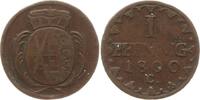 Sachsen, Kurfürstentum 1 Pfennig Friedrich August III., 1763 - 1806, Dresden -