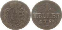 Sachsen, Kurfürstentum 1 Heller Friedrich August III., 1763 - 1806, Dresden -