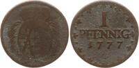 Sachsen, Kurfürstentum 1 Pfennig Friedrich August III., 1763 - 1806, Dresden -