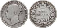 Großbritannien 1 Shilling Victoria, 1837 - 1901, Die No. 14 -