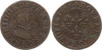 Frankreich, Königreich Double Tournois Henri IV., 1589 - 1610, Paris -