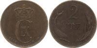 Dänemark, Königreich 2 Öre Christian IX., 1863 - 1906 -