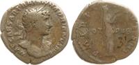 Römisches Kaiserreich Denar Hadrian, IMP CAESAR TRAIAN HADRIANVS AVG / PM TR P C - OS DES III, VOT - PVB -
