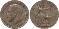 Großbritannien Farthing (1/4 Penny) 1917 George V., 1910 - 1936 Sehr sch... 25.10 元 含税 ＋  83.67 元 运费