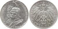 Kaiserreich Deutschland, Königreich Preußen 2 Mark Wilhelm II., 1888 - 1918, 200 Jahre Königreich -