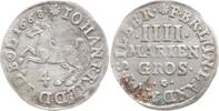 Braunschweig-Calenberg-Hannover 4 Mariengroschen 1668 Johann Friedrich, ... 418.73 元 含税 ＋  83.75 元 运费