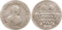 Russland 10 Kopeken (Grivennik) Elisabeth I., 1741 - 1761, Moskau -