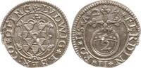 Öttingen, Grafschaft 2 Kreuzer (Halbbatzen) Ludwig Eberhard, 1622 - 1634 -