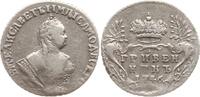 Russland 10 Kopeken (Grivennik) Elisabeth I., 1741 - 1761, Moskau -