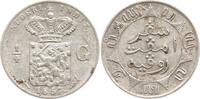 Niederländisch Ostindien 1/4 Gulden Wilhelm III., 1849 - 1890 -