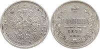 Russland, Kaiserreich Poltina (1/2 Rubel) Alexander II., 1855 - 1881, St. Petersburg -
