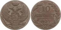 Polen 10 Groszy 1839 MW Nikolaus I. von Rußland, 1825 - 1855 Fast sehr s... 334.69 元 含税 ＋  83.67 元 运费