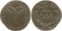 Russland Denga (1/2 Kopeke) Anna Ivanovna, 1730 - 1740 -