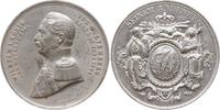 Württemberg, Königreich Zinnmedaille Wilhelm I., 1816 - 1864, auf seinen Tod, von Ott und Sebald bei Drentwett -