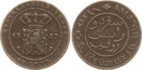 Niederländisch Ostindien 1/2 Cent Wilhelm III., 1849 - 1890 -