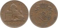 Belgien, Königreich 2 Centimes Leopold I., 1830 - 1865 -