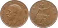 Großbritannien Farthing George V., 1910 - 1936 -