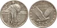 USA Standing Liberty Quarter 1926 Vorzüglich, min. Kr. 1,004.06 元 含税 ＋  83.67 元 运费