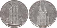 Köln, Stadt Zinnmedaille auf den Weiterbau des Doms, von Neuss -