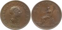 Großbritannien 1/2 Penny George III., 1760 - 1820 -