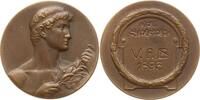 Stuttgart, Stadt Bronzemedaille Dem Sieger, VfB 1893, Preismedaille VfB Stuttgart -