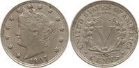 USA 5 Cents (Liberty Nickel) 1907 Besser als sehr schön, RF 125.51 元 含税 ＋  83.67 元 运费